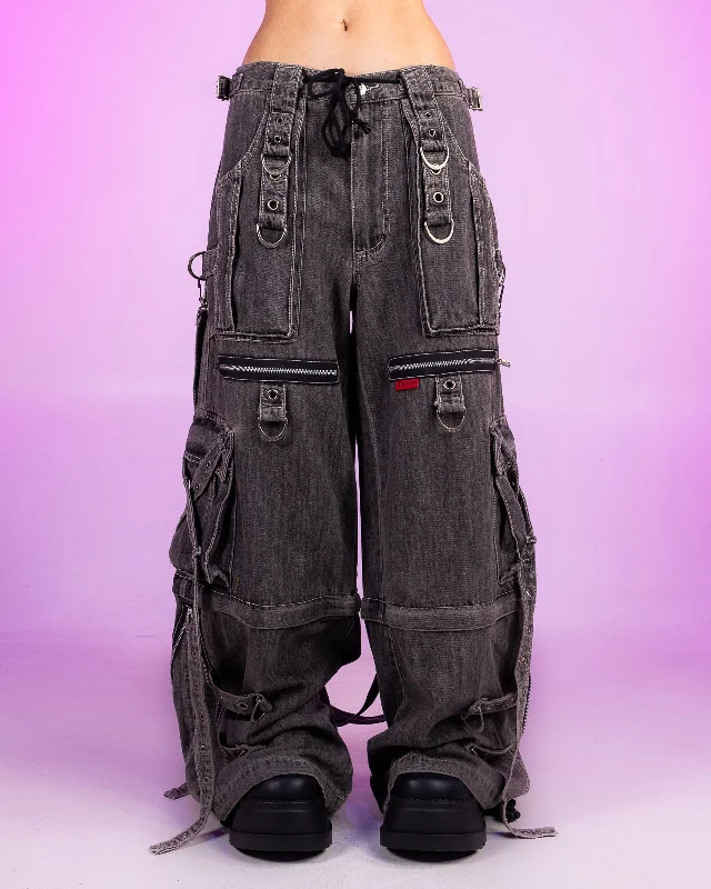 Tripp NYC Black Denim X-Strap Pants