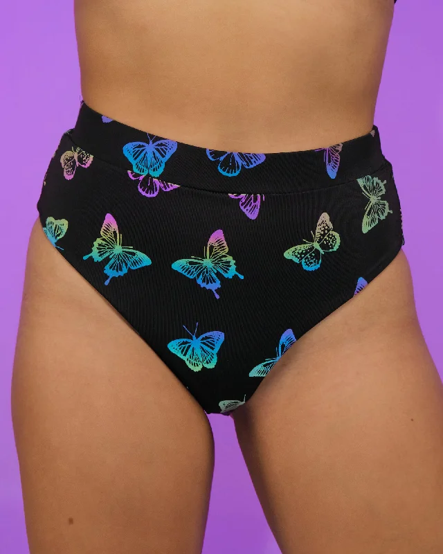 Flash Reflective Butterfly High-Cut Bottoms