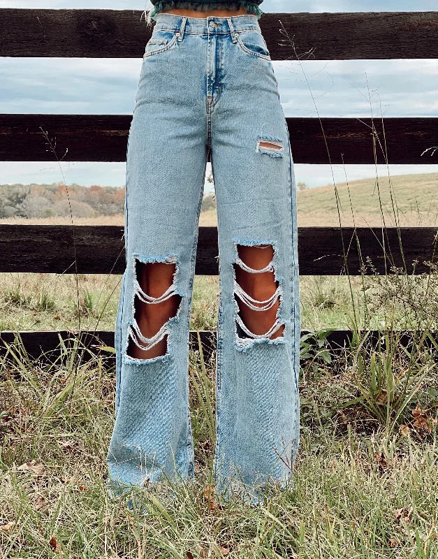 The Bristol Wide Leg Jeans