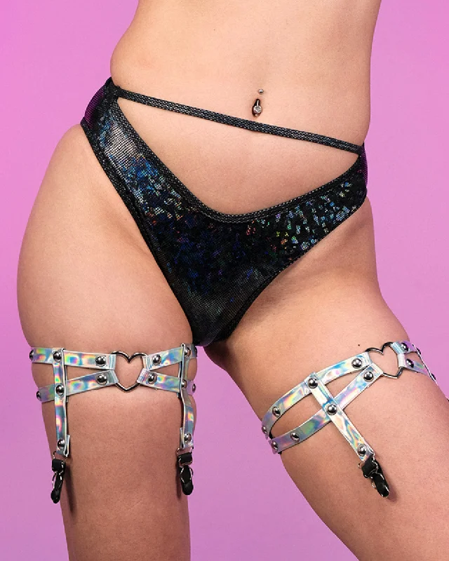 Onyx Aura Keyhole Bottoms