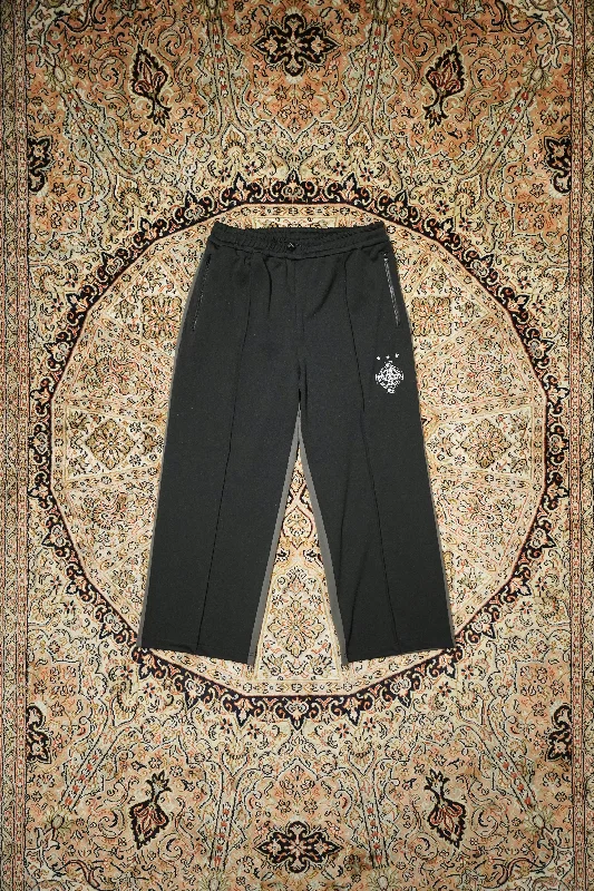 SOLARIS&Co. WIDE TRACK PANTS (BLACK)