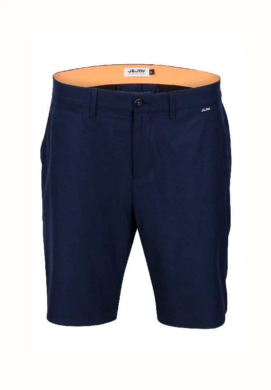 Short homme matière douce bleu marine