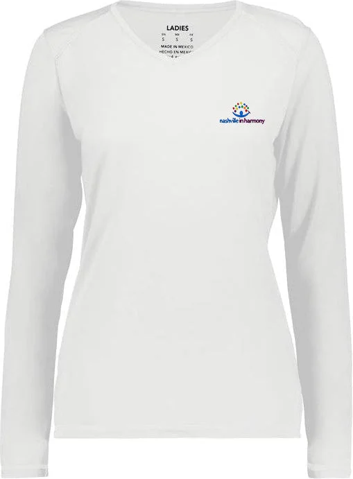 Augusta Ladies Super Soft-Spun Poly Long Sleeve Tee