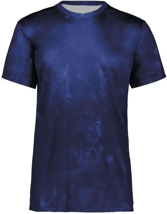 Navy Cloud Print