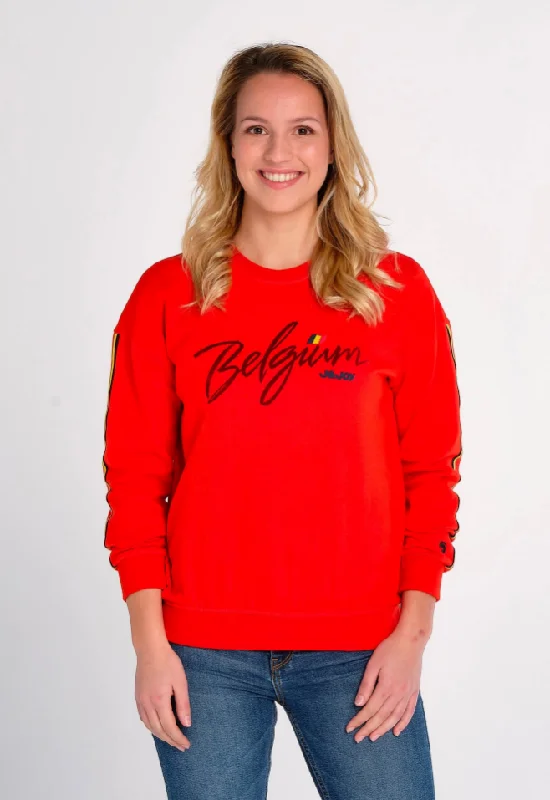 Sweat Femme Collector Red Belgium