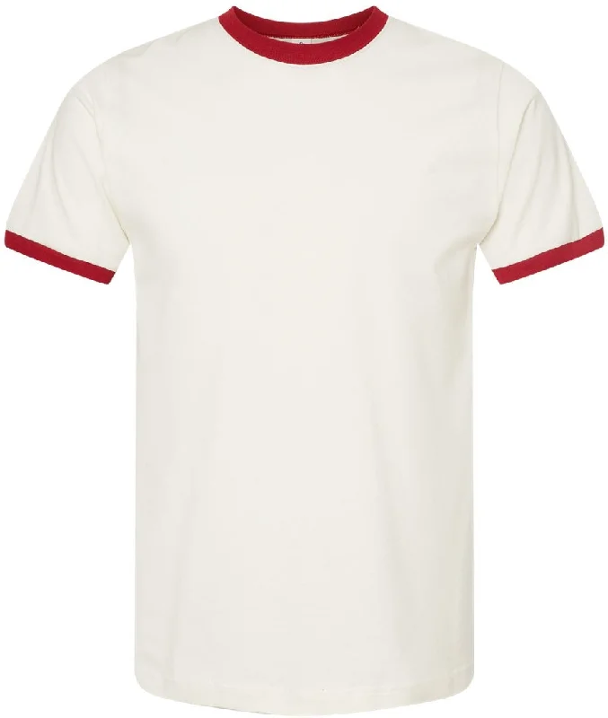 Vintage White/Rio Red