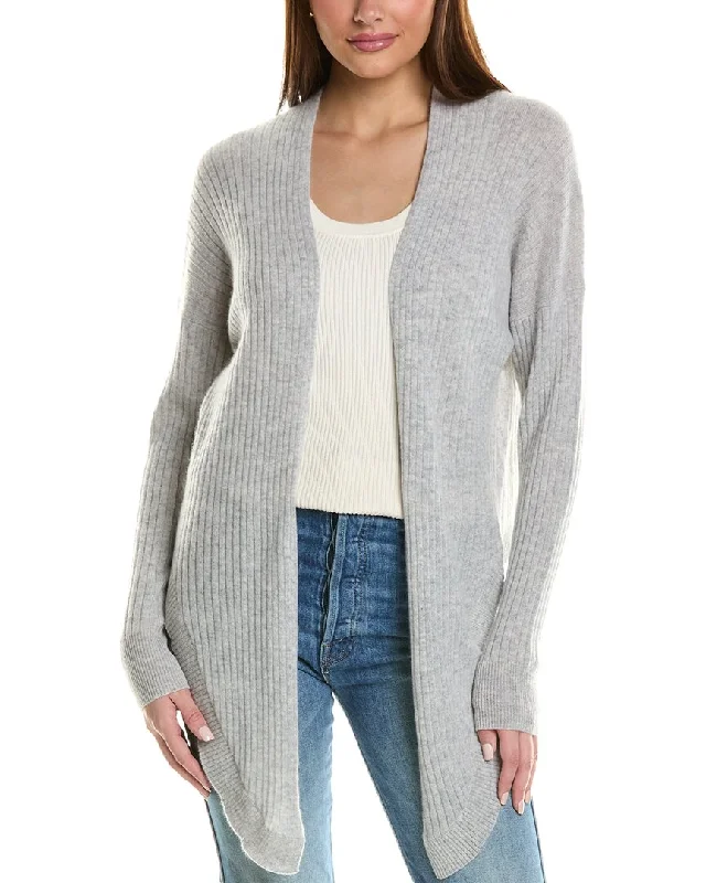 Autumn Cashmere Rib Cashmere Cardigan