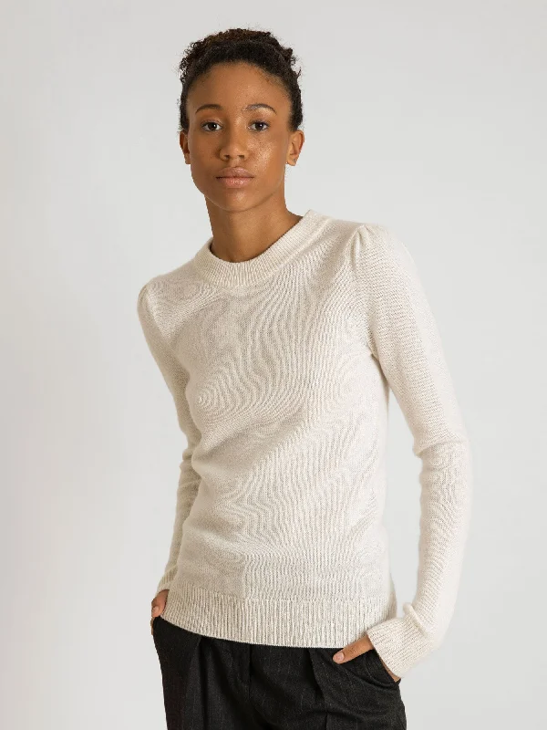 Cashmere sweater "Lola" - white