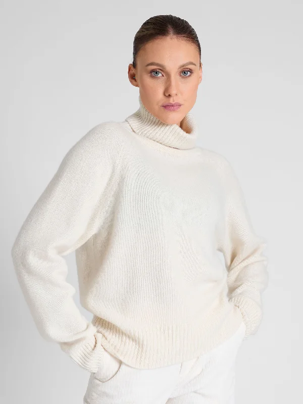 Cashmere sweater "Milano" - white