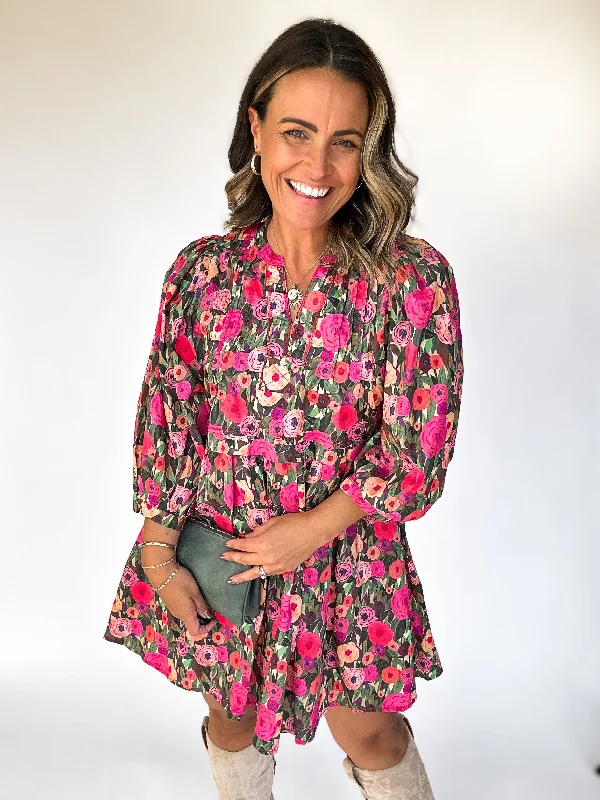 The Flirty Floral Dress