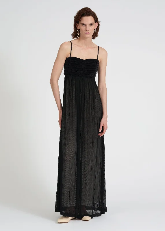 Evening Ruche Bandeau Dress