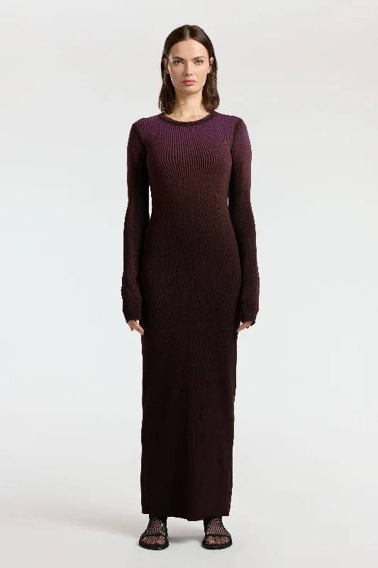 Verona Crewneck Maxi Dress