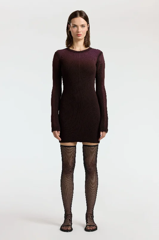 Verona Crewneck Mini Dress