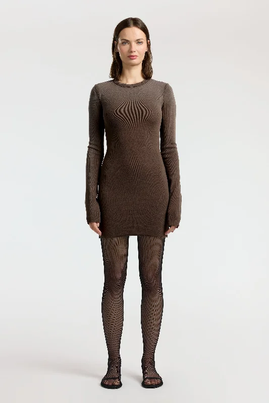 Verona Crewneck Mini Dress