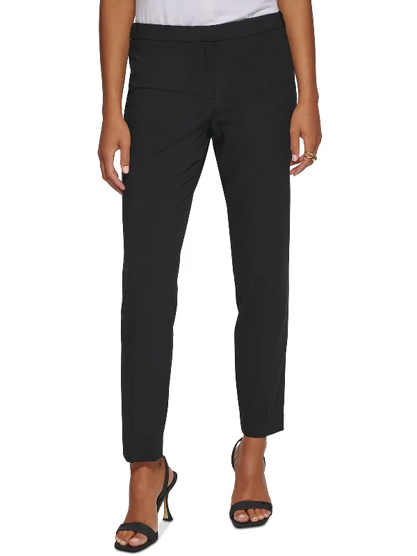 Highline Womens Woven Tapered Ankle Pants