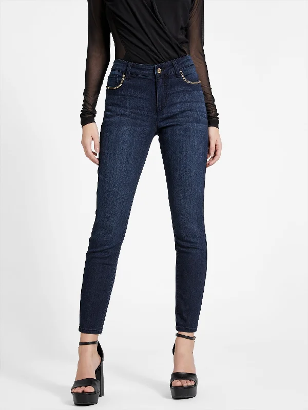 Larissa Chain-Link Jeans