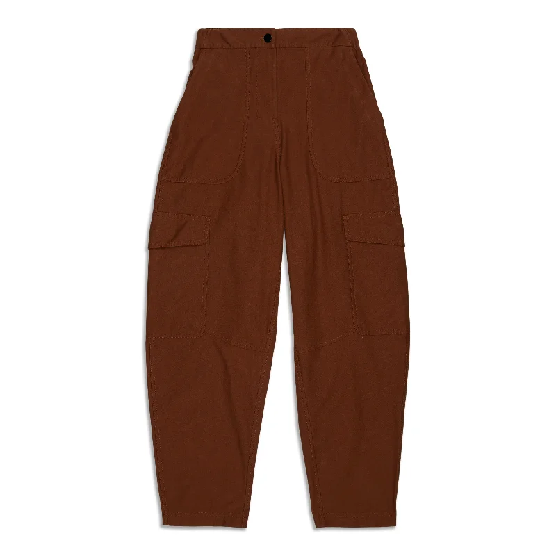 Light Cargo Pocket High-Rise Pant - Resale